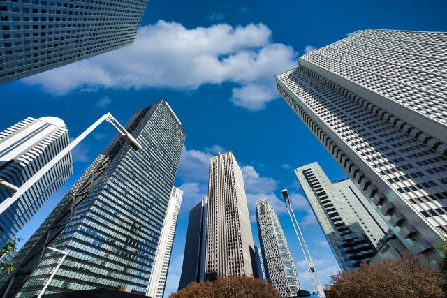林立する高層ビル群